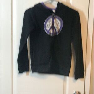 Nevada Girls Large Jacket Purple and Black